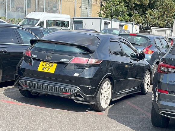 Some random cars in London at the Sheraton Heathrow where we stayed