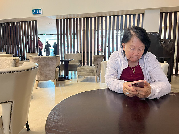 At Sheraton Heathrow by the airport