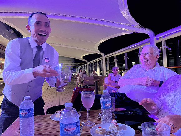 Our butler Putu