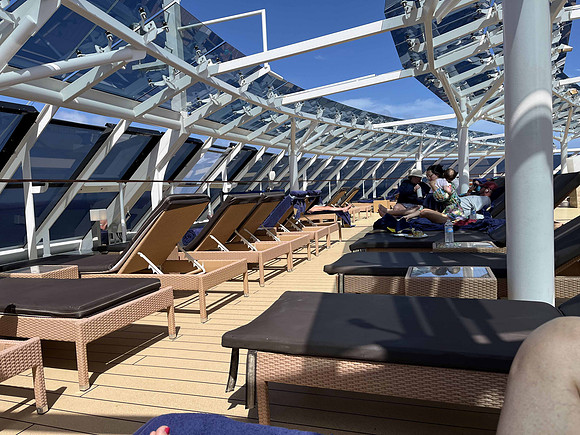 Plenty of loungers