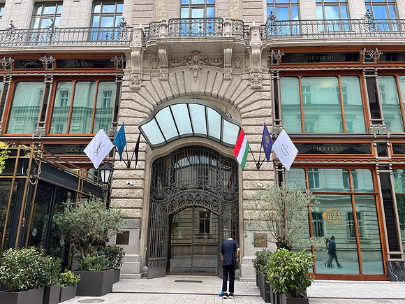 Our hotel in Budapest, Matild Palace