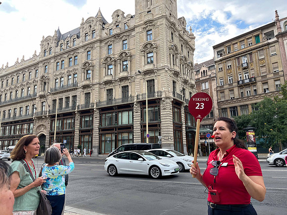 Our hotel Viking rep gave us an introductory tour of the area
