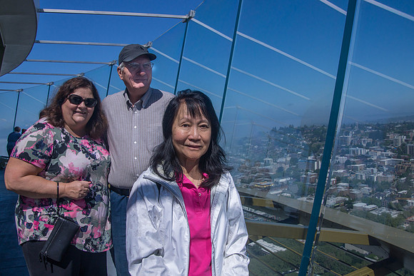 Tom and Cindy with Carolyn