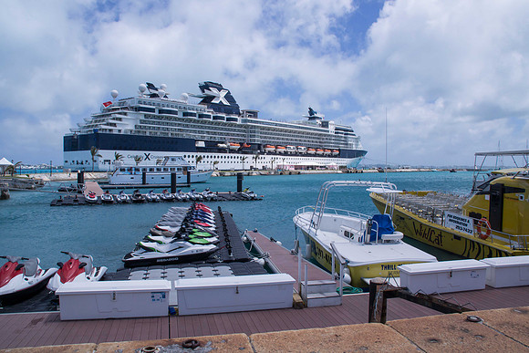 Summit docked next to us