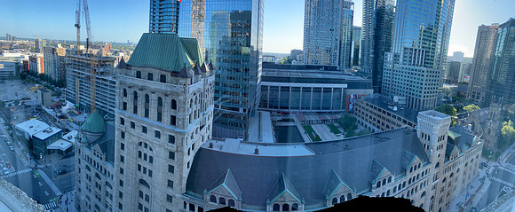 From our htel window