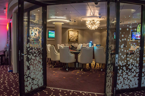 High roller VIP room