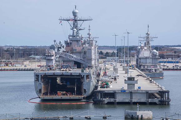 Norfok, VA.  A big Naval base